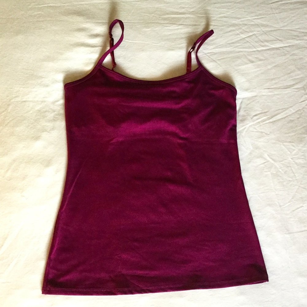 NY & Co purple tank top sz S